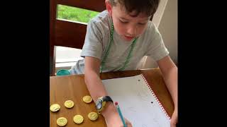 Sunny Days in 1st Grade:  counting collections example