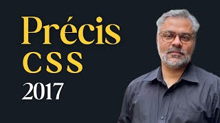 Precis Writing | CSS - 2017 | Munawar Ahmed
