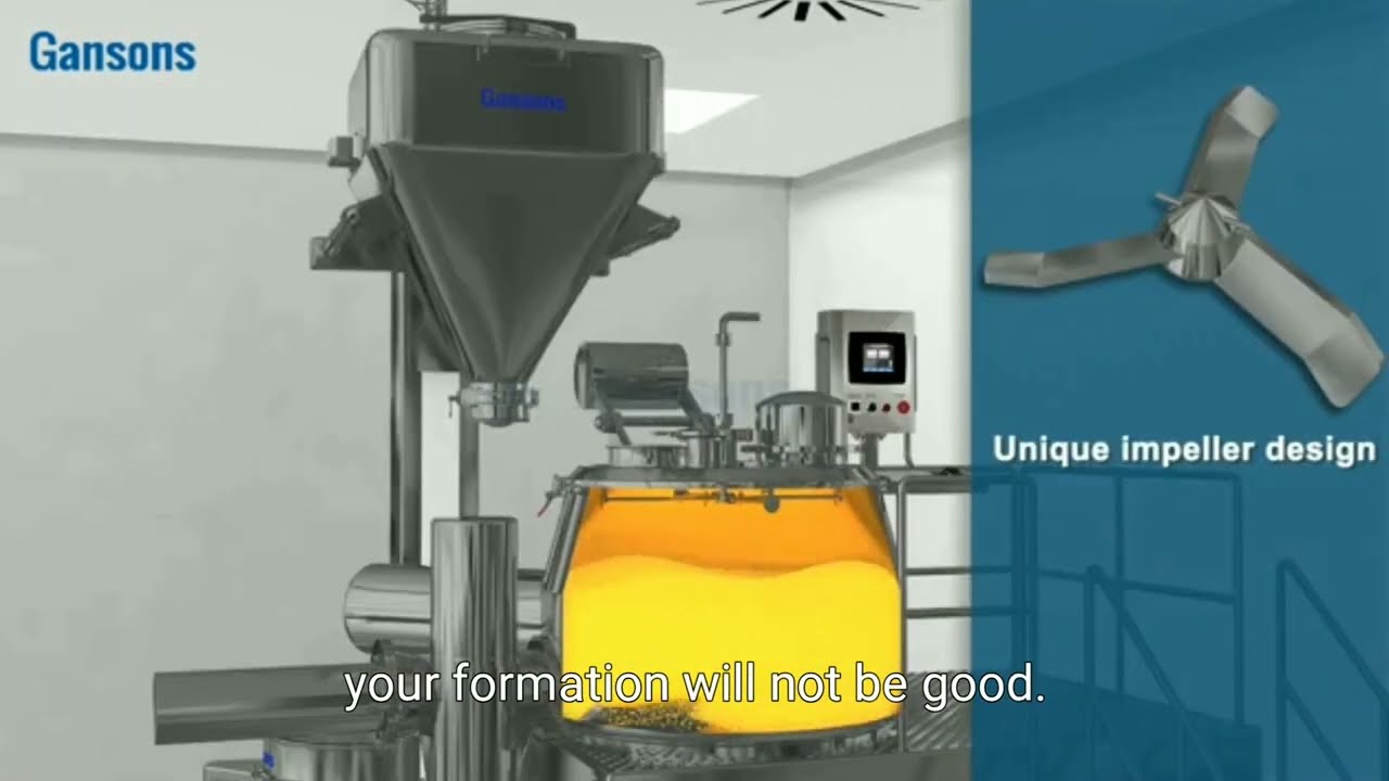 Points to Remeber in Rapid Mixer Granulator RMG