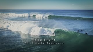 Awesome pumping winter morning session out the red buff east gippsland
victoria, australia filmed using a phantom 4 pro.