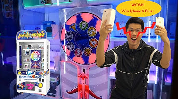 Wow! Win Iphone 8 Plus S From HomingGame Arrow Prize Game Machine How To Play Arrow Prize
