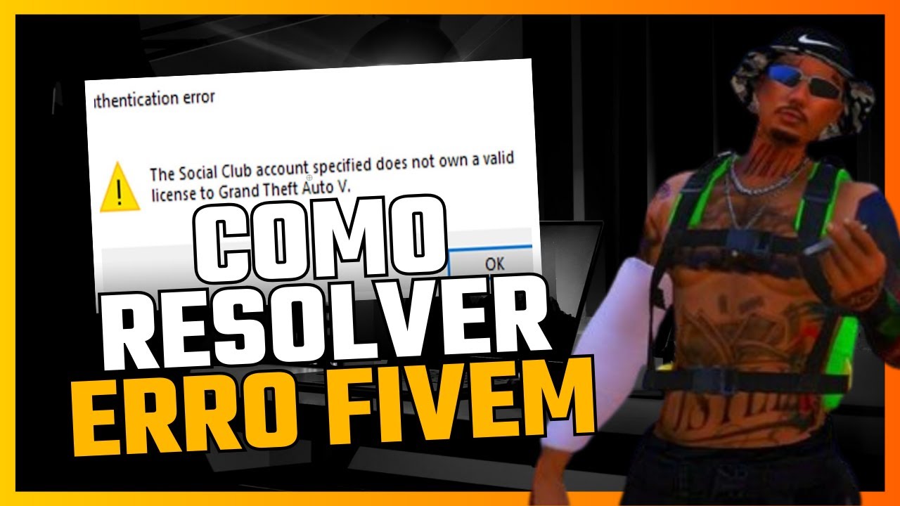FiveM: Como resolver Social Club Account Specified Does Not Own Vaild License (2025) (PT-BR)