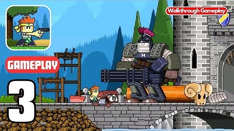 Dan The Man | Walkthrough Gameplay 3 | Stage 8-1-3 & 8-2-1 (Android, iOS)