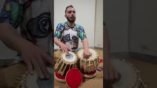 Teen taal qaida loop of three fingers Delhi gharana