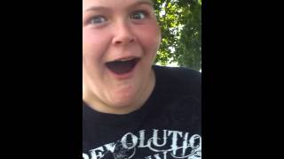 Kid having randon spaz attack funny!