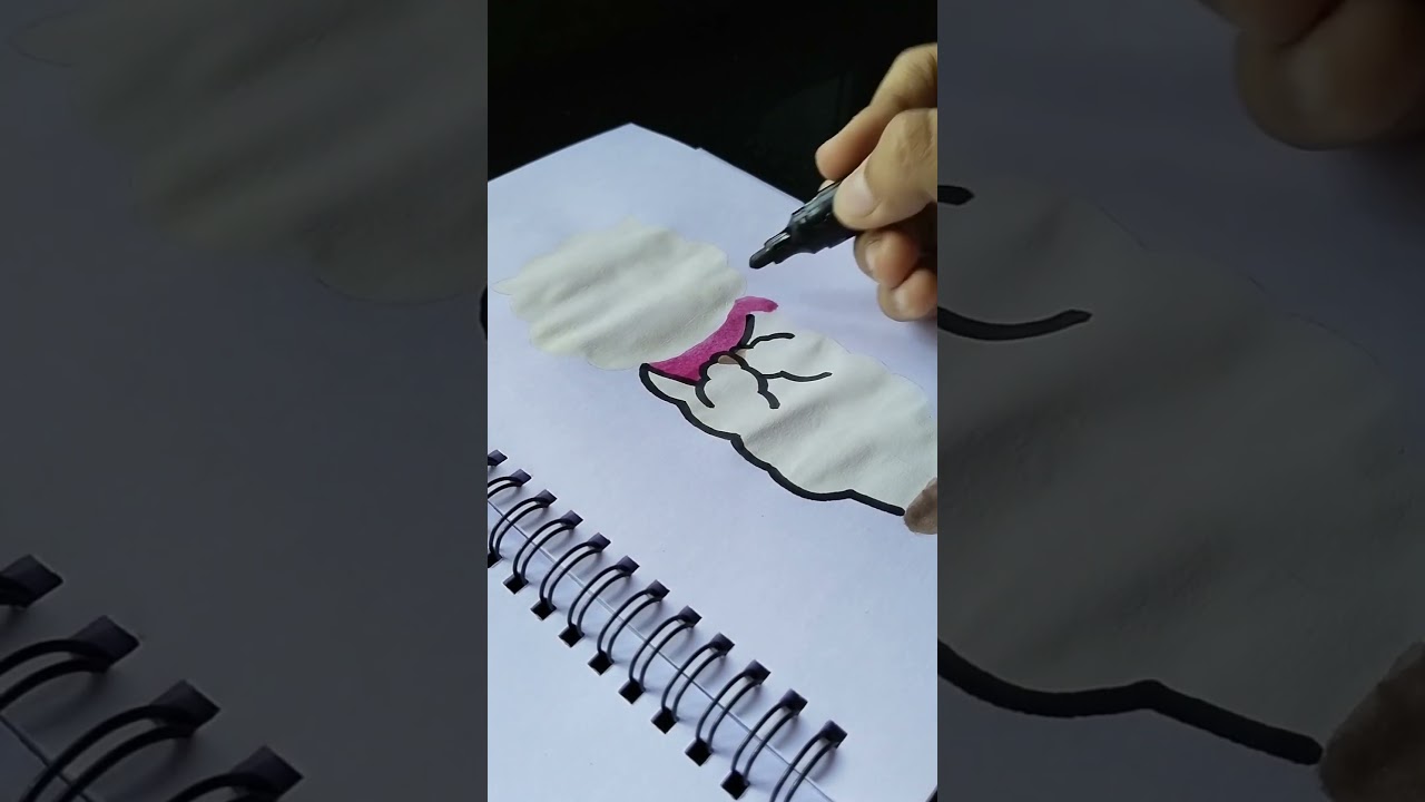 day2 of painting only bt21 characters