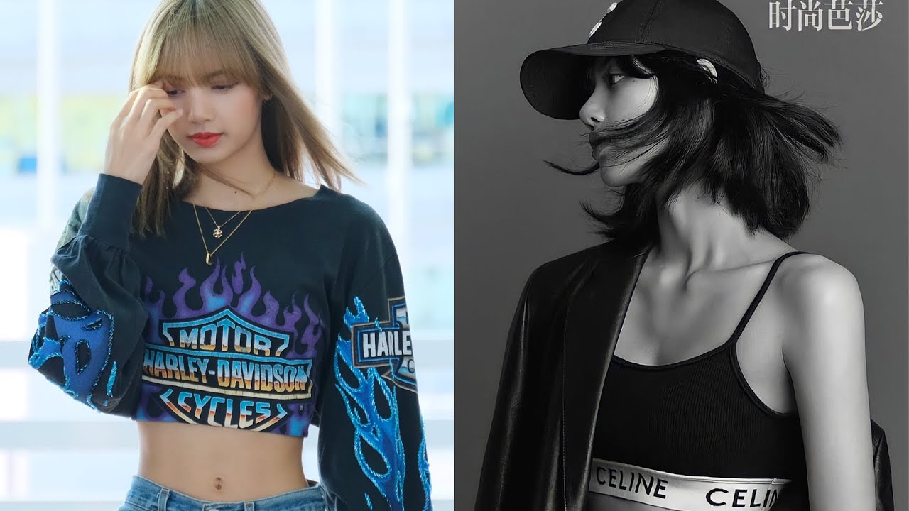 BLACKPINK LISA着用 Harley-Davidson T
