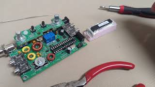 Step 14 - Installing the ATMEGA chip