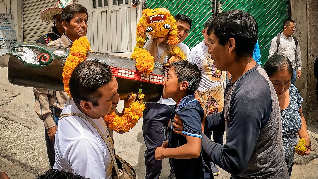Recorrido de los moros chinos y el teponaztli sagrado en zitlala 8 de sep de 2024