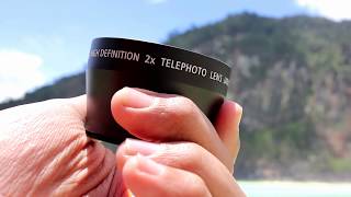 Review Tele Photo 2x Zoom Extension Lens Converter screenshot 1