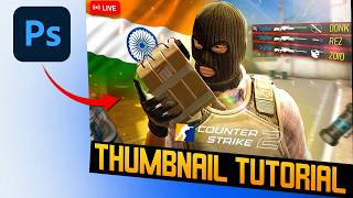 THUMBNAIL TUTORIAL FOR BEGINNERS IN PHOTOSHOP