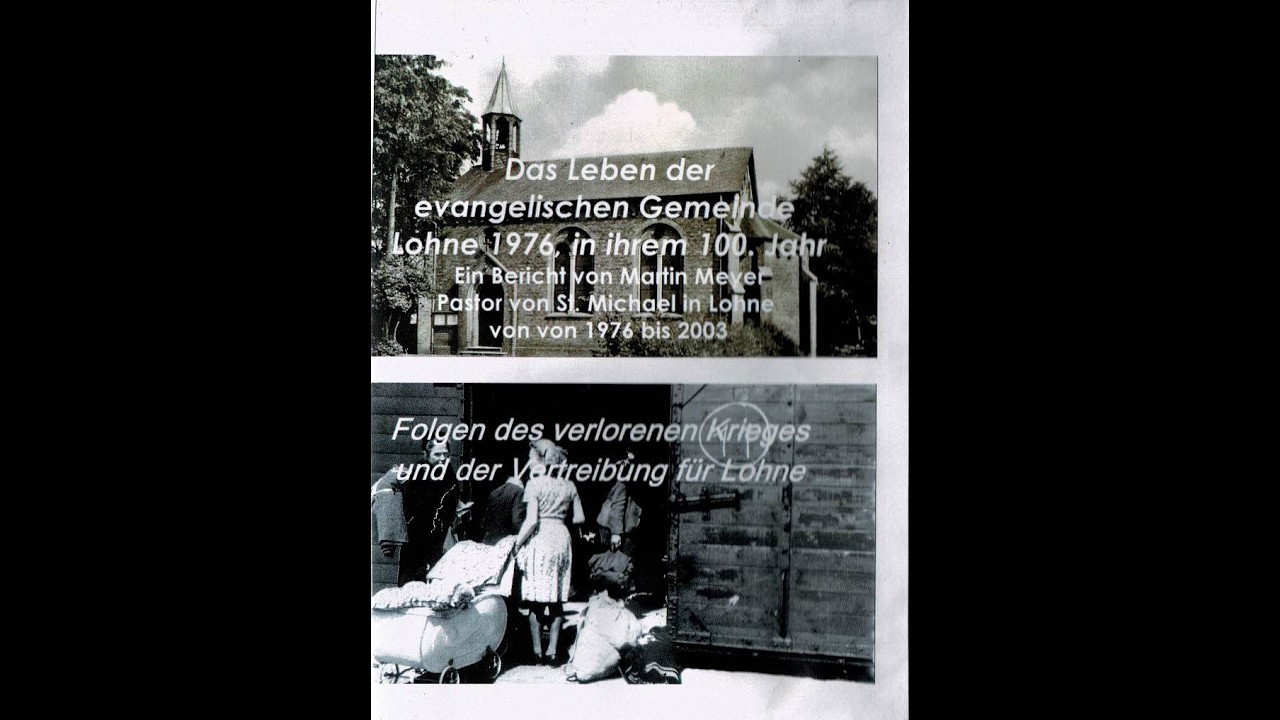 Das Leben der evangelischen Kirchengemeinde in Lohne (Oldenburg) 1976.