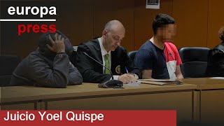 Culpables de asesinato el autor de la puñalada mortal a Yoel Quispe y el que le dio la navaja