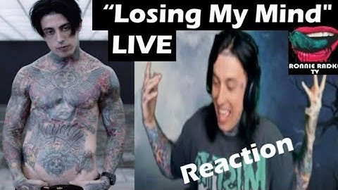 Ronnie Radke Reacts To " Losing My Mind LIVE " Falling In Reverse Reaction On Twitch
