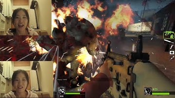 Girl played Left 4 Dead 2 (Crash Course, Advanced)