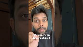 Fake Experience Beware This Pf Rule