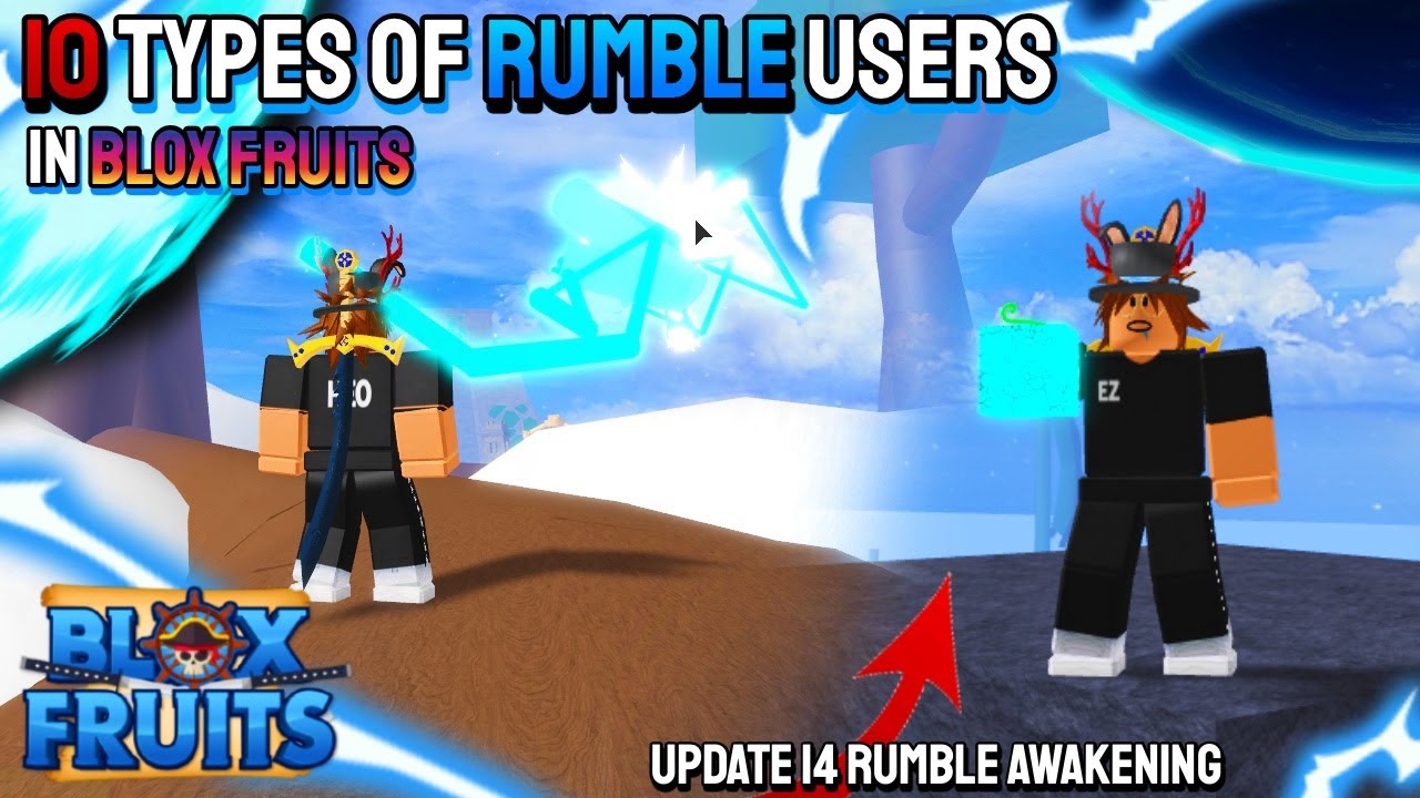 10 Types of Rumble Users in Blox Fruits (UPDATE 14) 