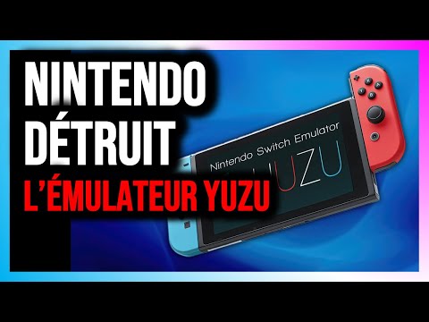 Nintendo fait fermer l'émulateur Switch YUZU et CITRA.
