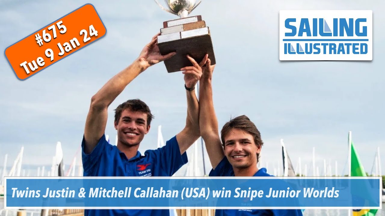 SI #675 — The Callahan twins  (USA) dominate the Snipe Jr Worlds in Miami