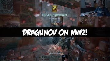 Dragunov on MW2! (IW4X)