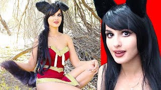 GIRL THINKS SHE IS A WOLF
