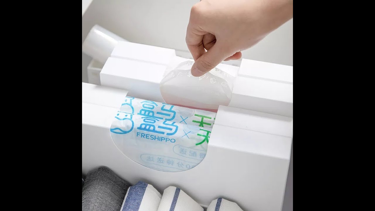 Plastic Bag Storage Box Recycling Fresh Bag Storage Box Extraction Type Leach Bag Finishing Box
