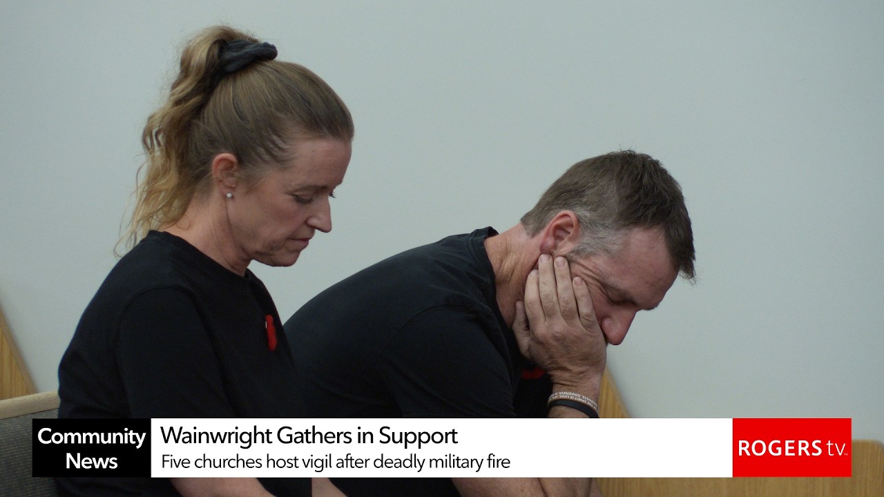 Wainwright Gathers in Support - YouTube