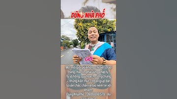 Một môi giới giỏi không chỉ biết chào hàng,mà còn phải vững pháp lý. #dungnhapho #ai #aiart #aivideo