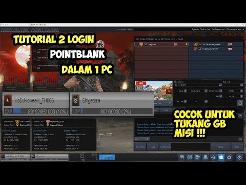 TUTORIAL LOGIN 2 AKUN PB DALAM 1 PC!!! COCOK BUAT GB MISI