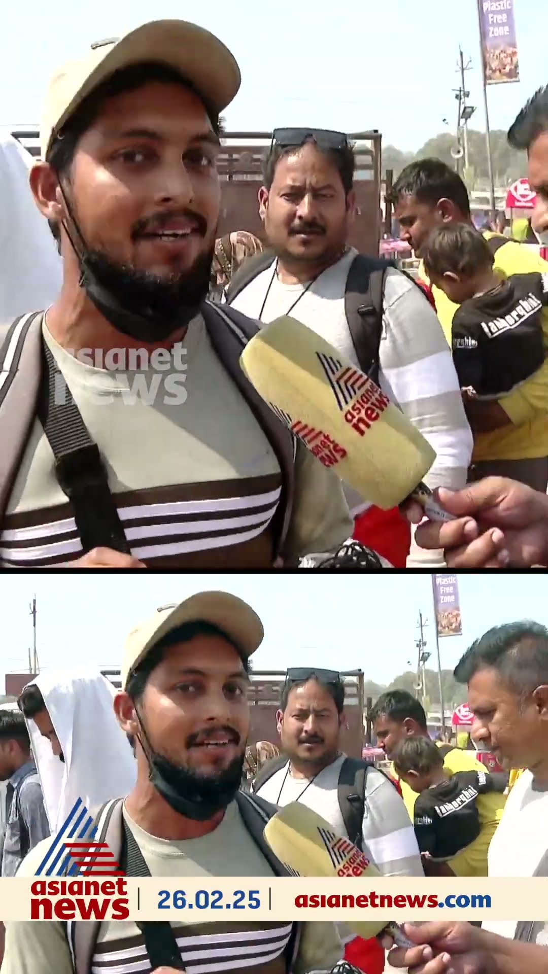 കുംഭമേള കാണാനെത്തിയപ്പോൾ തോന്നിയ ഐഡിയ; മാസ്ക് വിറ്റ് പണമുണ്ടാക്കി മലയാളി യുവാവ്