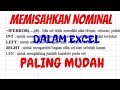 MEMISAHKAN PECAHAN NOMINAL | Baskara Tutorial Excel Padarincang