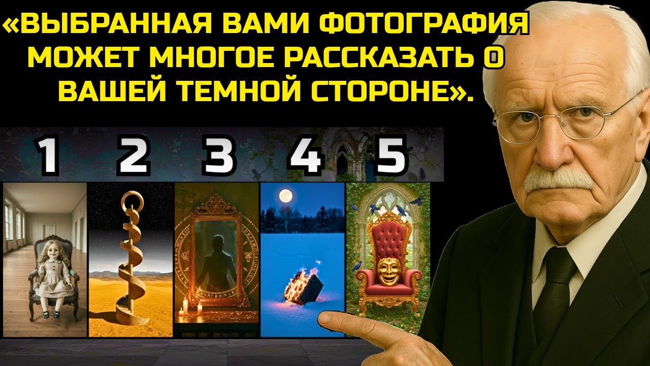 Посмотри в глаза своей темной стороне: тест Карла Юнга, который боятся пройти 97% людей