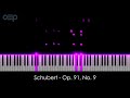 Schubert - Waltz in A Minor, D. 924, Op. 91, No. 9