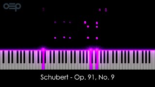 Schubert - Waltz in A Minor, D. 924, Op. 91, No. 9