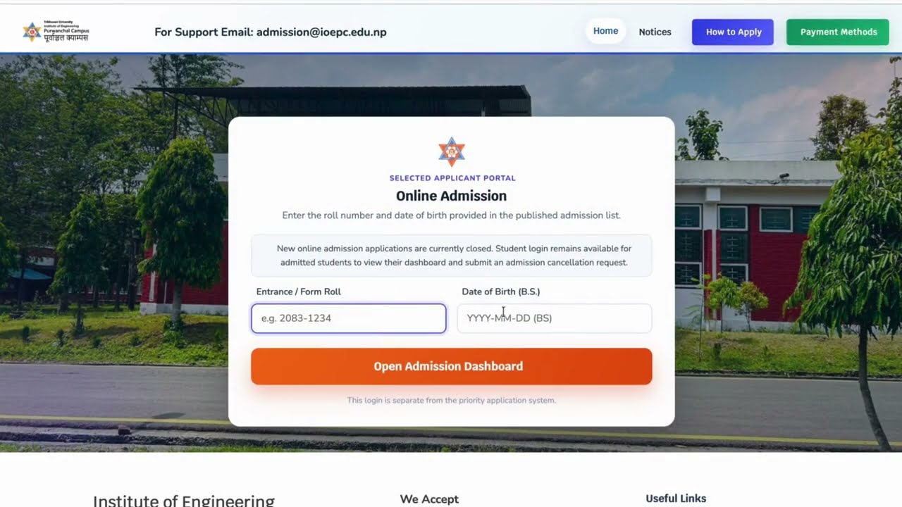 Admission cancellation video guide preview