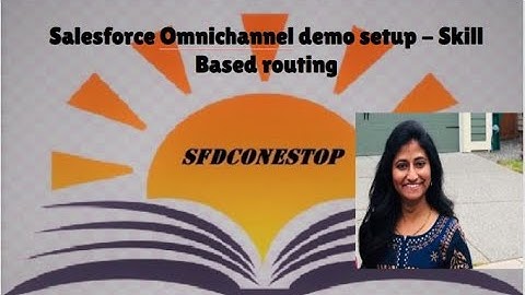 Salesforce Omnichannel demo setup - Skill Based routing