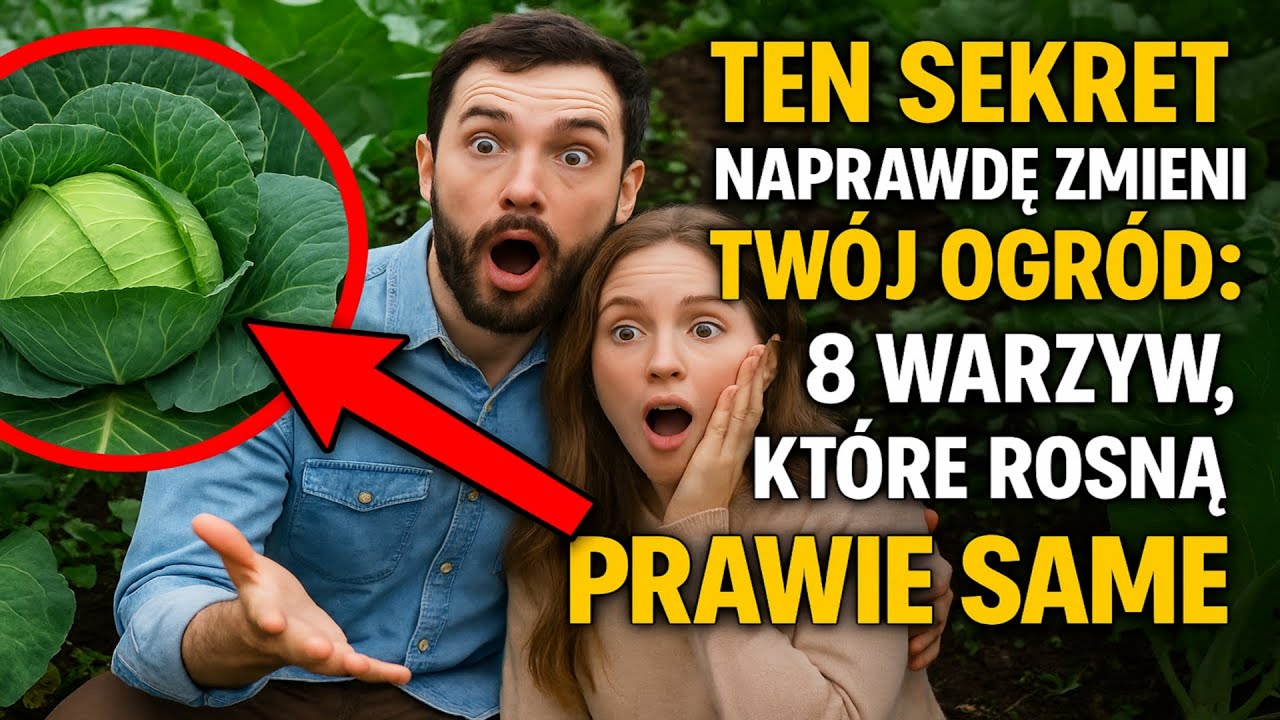 Ten SEKRET Naprawdę Zmieni Twój Ogród: 8 Warzyw, Które Rosną Prawie Same! 🤫