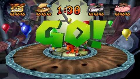 Crash Bash (PSX) - (Part 10) - (Warp Room 4) - (2/4) - (Trophy Challenges 2)