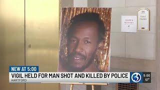 Family of Everard Walker holds vigil, plans wrongful death lawsuit after fatal Hartford police sh...