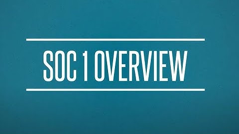 CyberGuard Compliance   SOC 1 Audit Overview