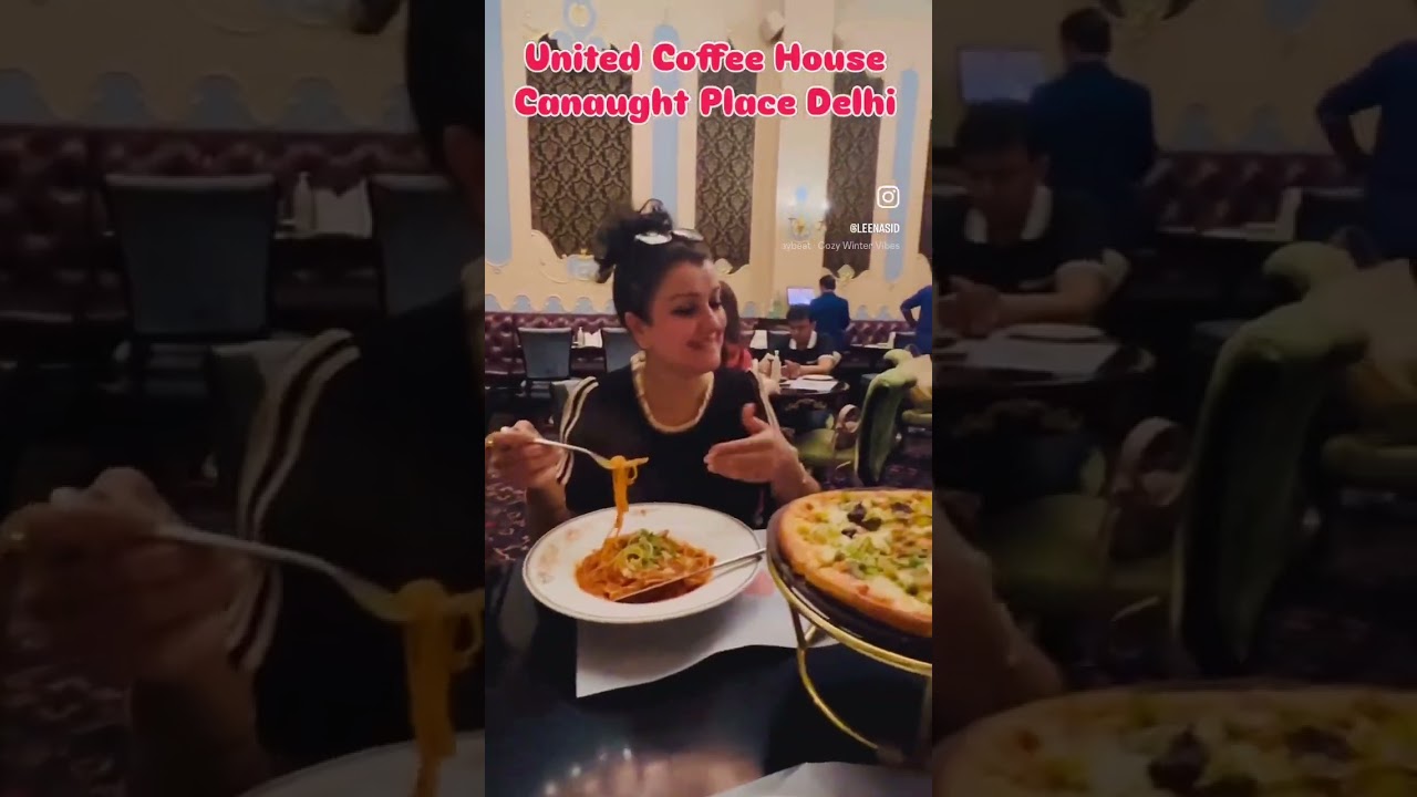 Famous United Coffee House Canaught Place Delhi India 