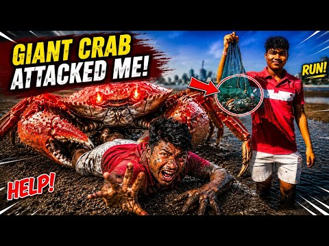 GIANT CRAB ATTACKED ME! 😱🦀 (Gone Wrong)