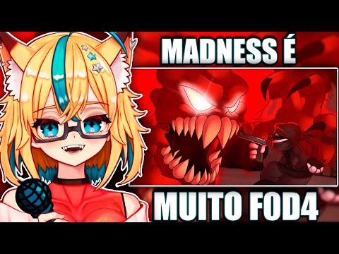 REACT - A HISTÓRIA COMPLETA DE MADNESS COMBAT! // KURO "REAÇÕES" KKKK