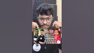 AIR 1 Strategy in GATE During College Life 😲 | #GATE #VLSI #IIT