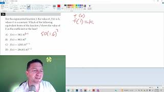 Linear Digital SAT practice test 1, module 2, number 24, math