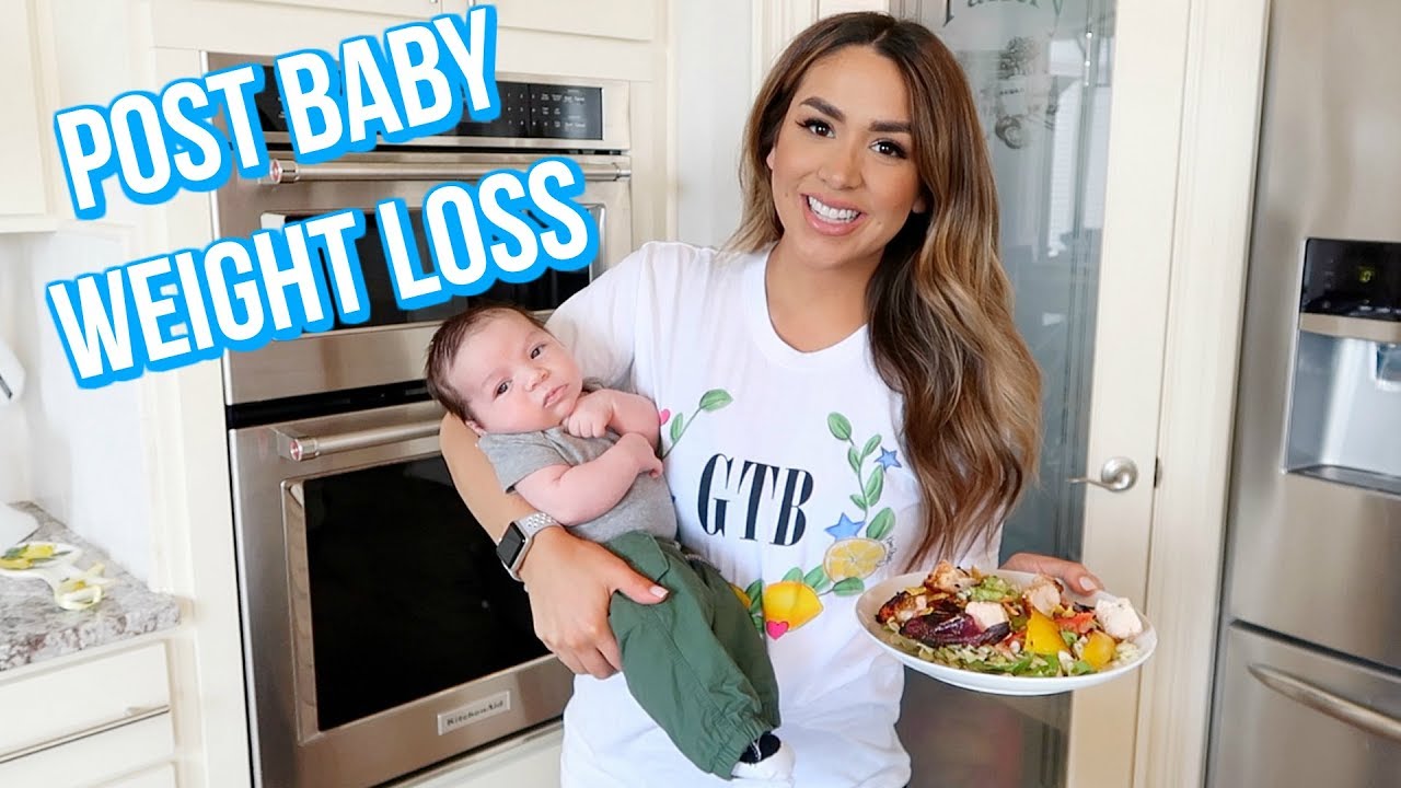 HOW I'M LOSING THE BABY WEIGHT | ALEX GARZA