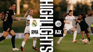 Our UWCL journey ends ❤️ | Highlights Real Madrid - Ajax Women | UEFA Women's Champions League