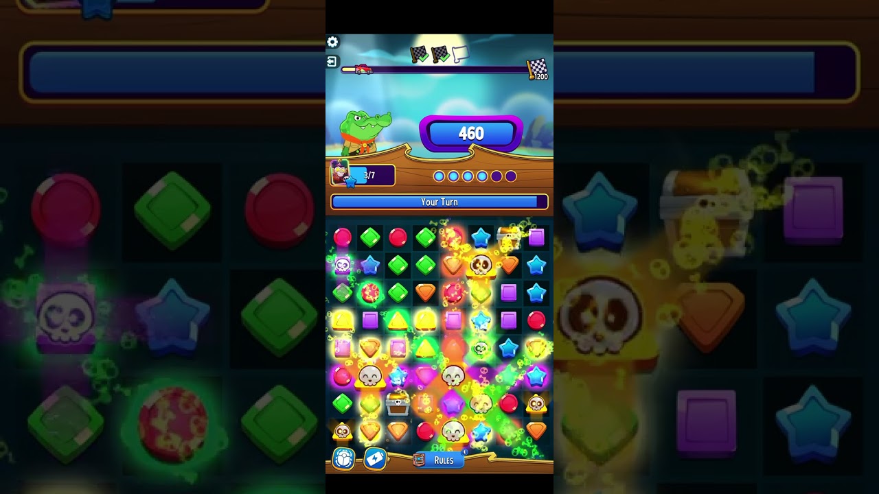 Score Rally Plunder Pirates (Easy) 1200 | Match Masters 