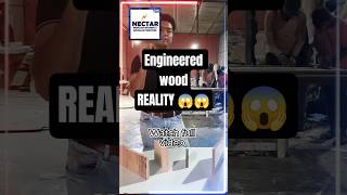 Engineered Wood Reality #engineeredwood #wood #furniture  #kitchendesign