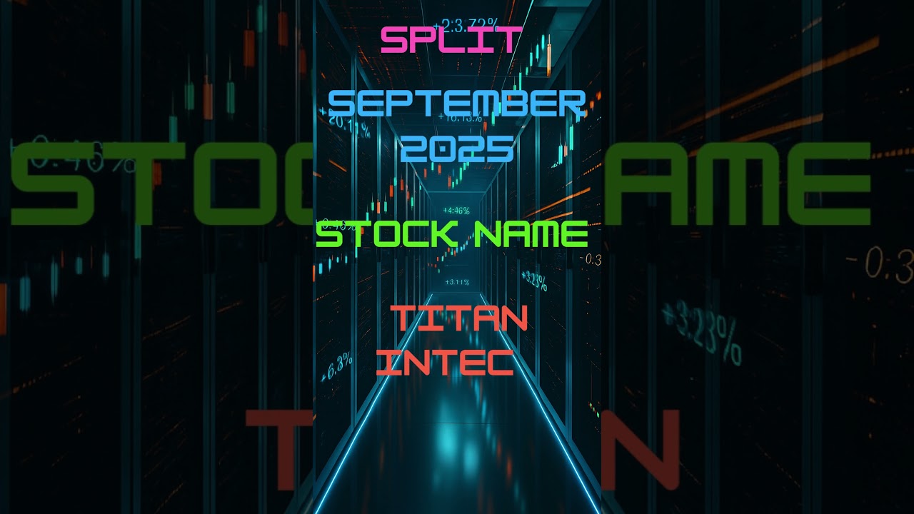 Split for September 2025 - Stocks Pavna, Bluegod, Titan Intech, Zydus, Kesar-Updated stock bonus